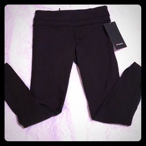 Lululemon Black Size 6 7/8 Run Pants